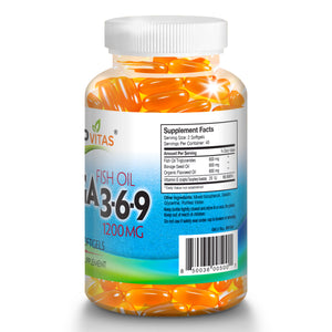 高濃度特效Omega 3-6-9魚油